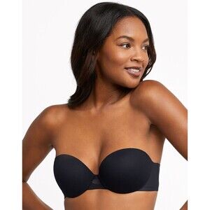 Maidenform Bra 38D Black Strapless Underwire DreamWire Multiway DM2310